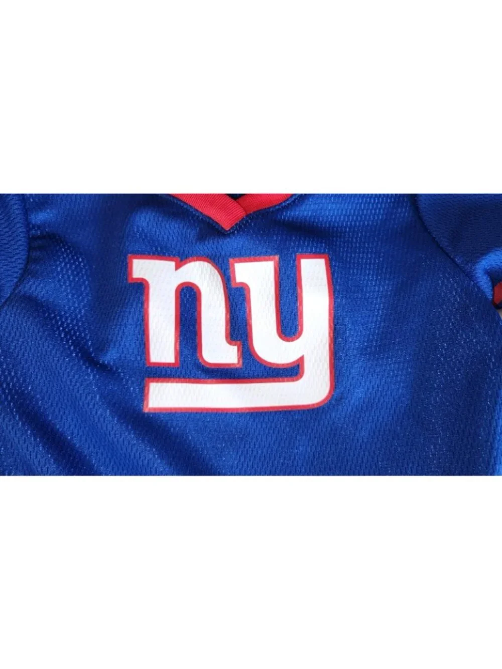 NFL Team Apparel 6-12M Toddler Girl Cheer Dress New York Giants Football......B9